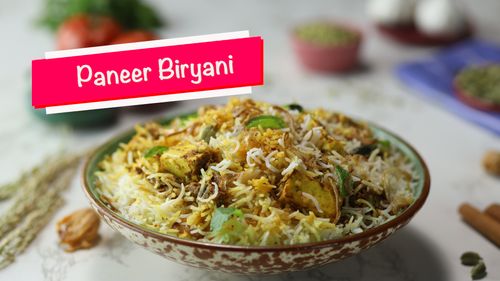 Paneer Biryani 